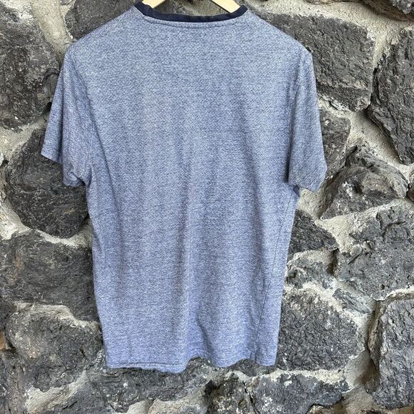 Peter Werth London Men's N.1 Navy Bowling Pocket T-Shirt Size Small - Picture 4 of 11